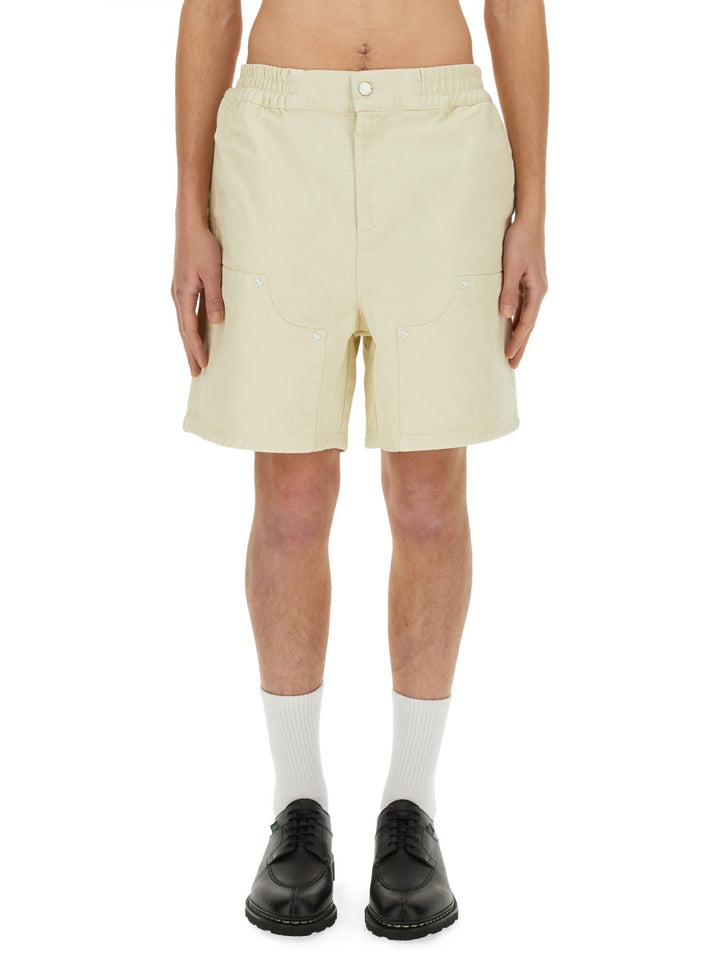 3.PARADIS Shorts - Beige | Wanan Luxury
