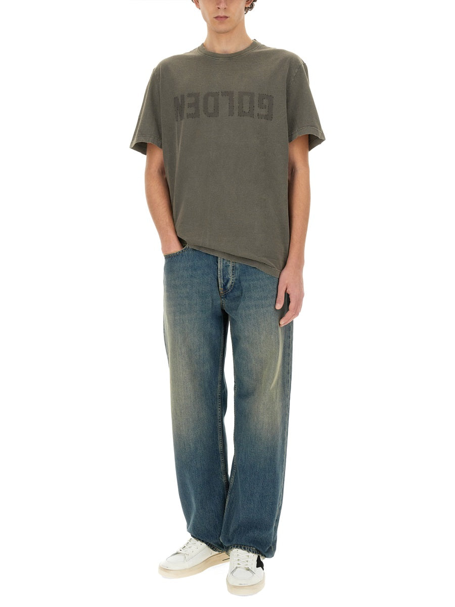 Golden Goose T shirt - Verde | Wanan Luxury