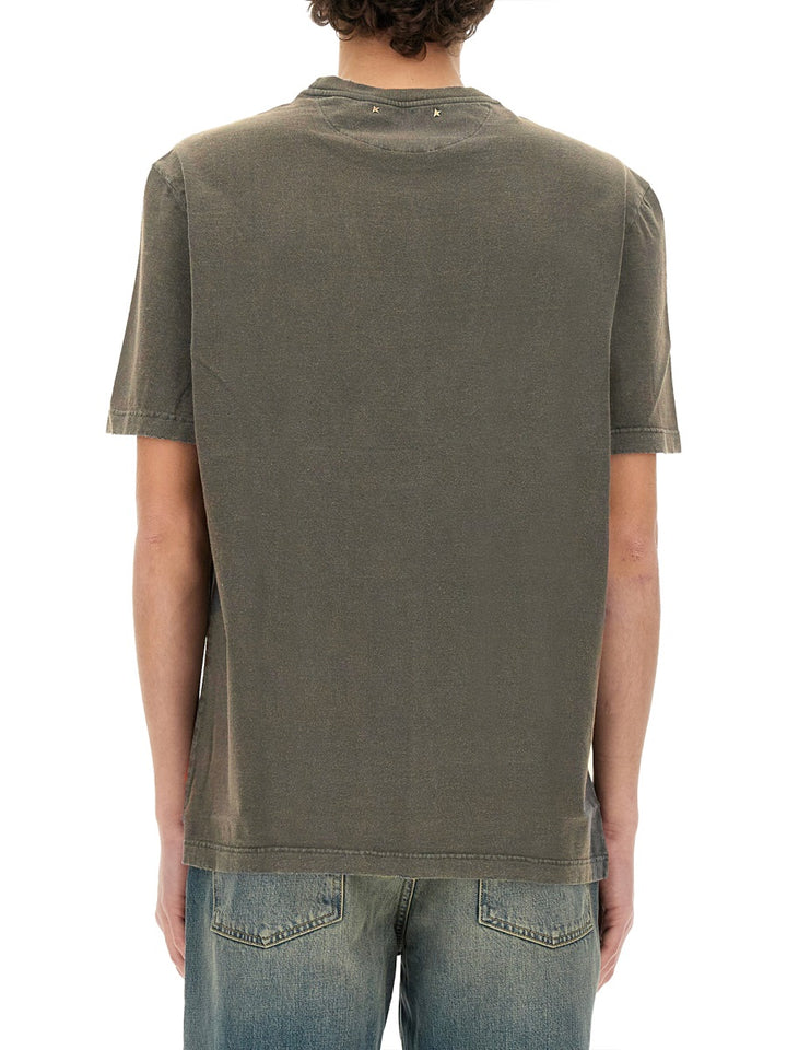 Golden Goose T shirt - Verde | Wanan Luxury
