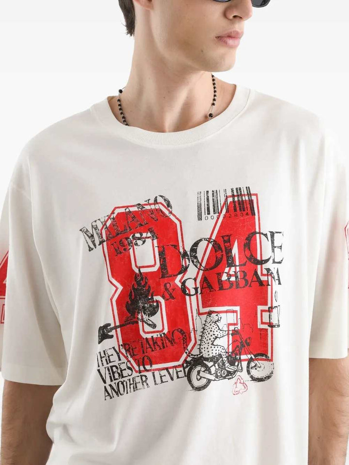 Dolce & Gabbana TSHIRT - Bianco | d029edfa5c7f2de06090279a7790f28db53400b9