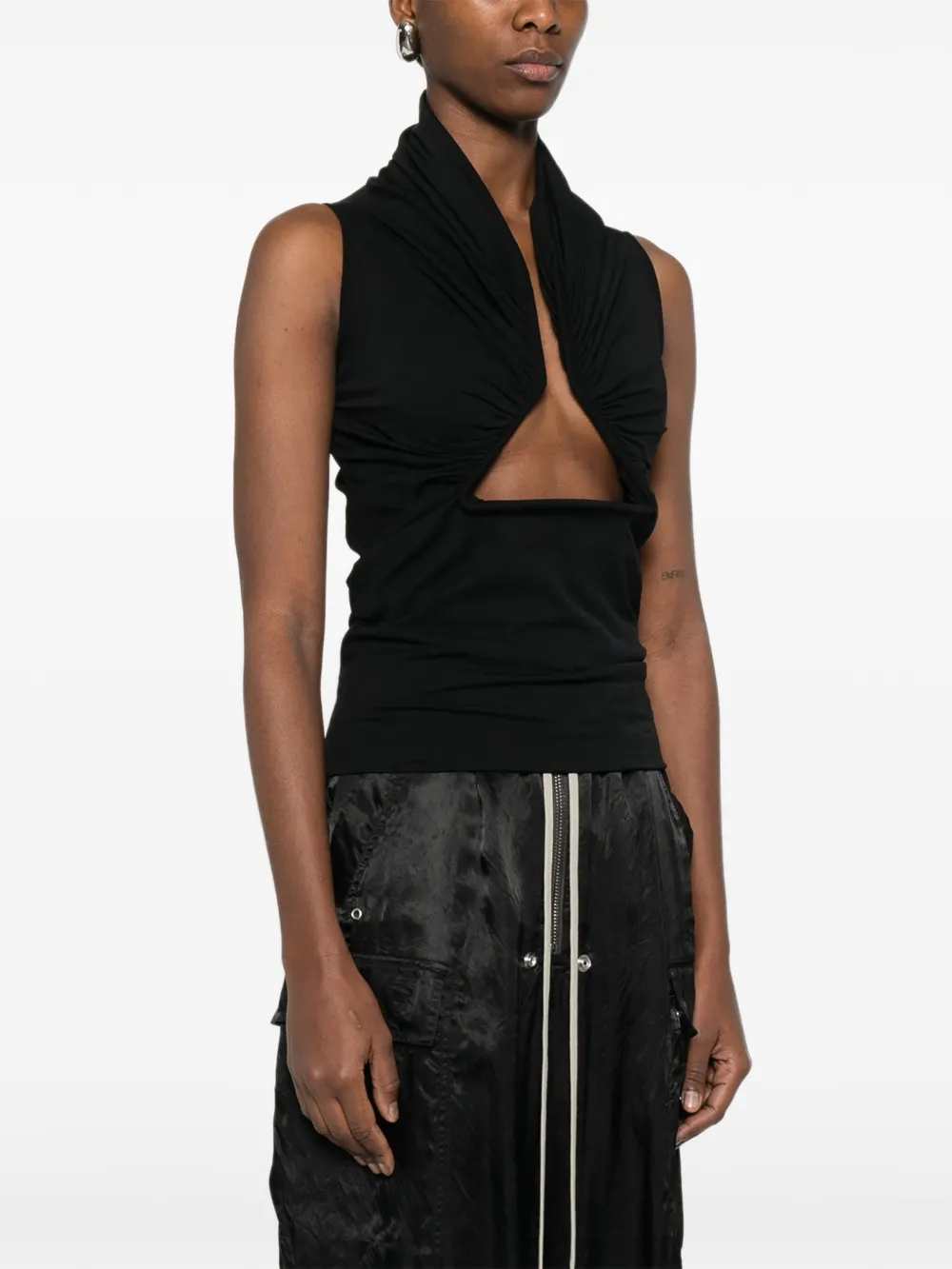 Rick Owens TOP - Nero | 5ec994c9e3ad3e784895e7b68e67d457d09a944f