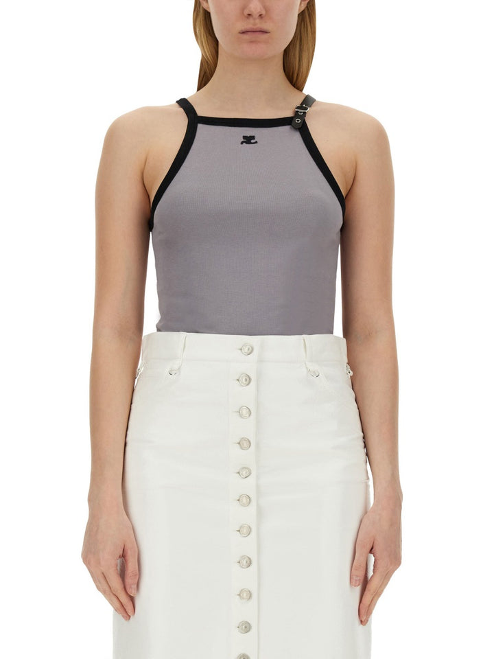 CourrèGes Top - Grey | a4d40f2b8e9fe832a9a92a8c1e37dcf59bfee02e