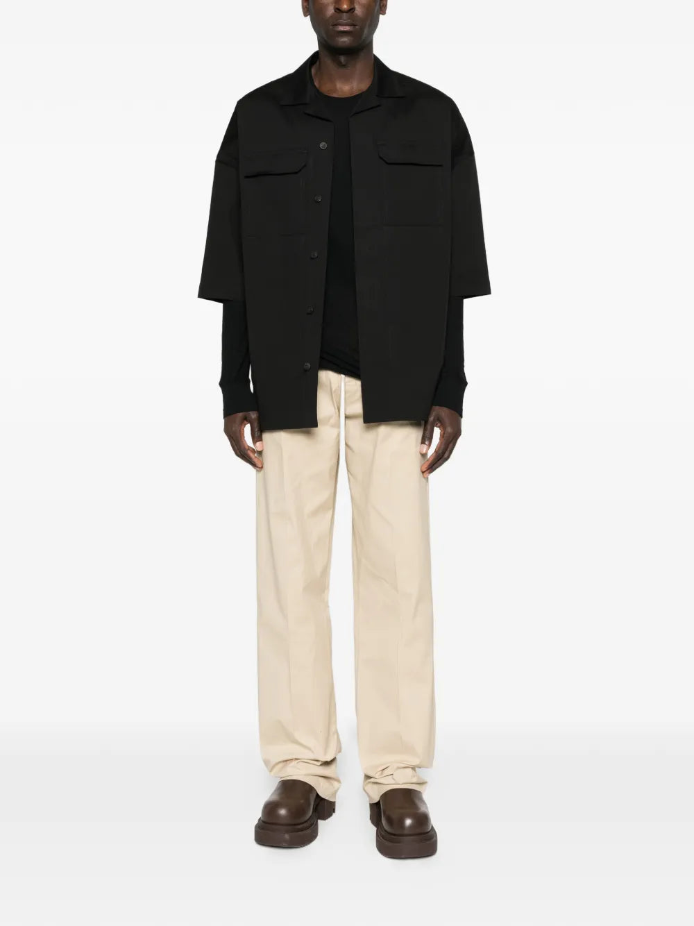 Rick Owens SHIRT - Nero | 7426725ae6994b6d574adbd6361c25c25f3ab0a1