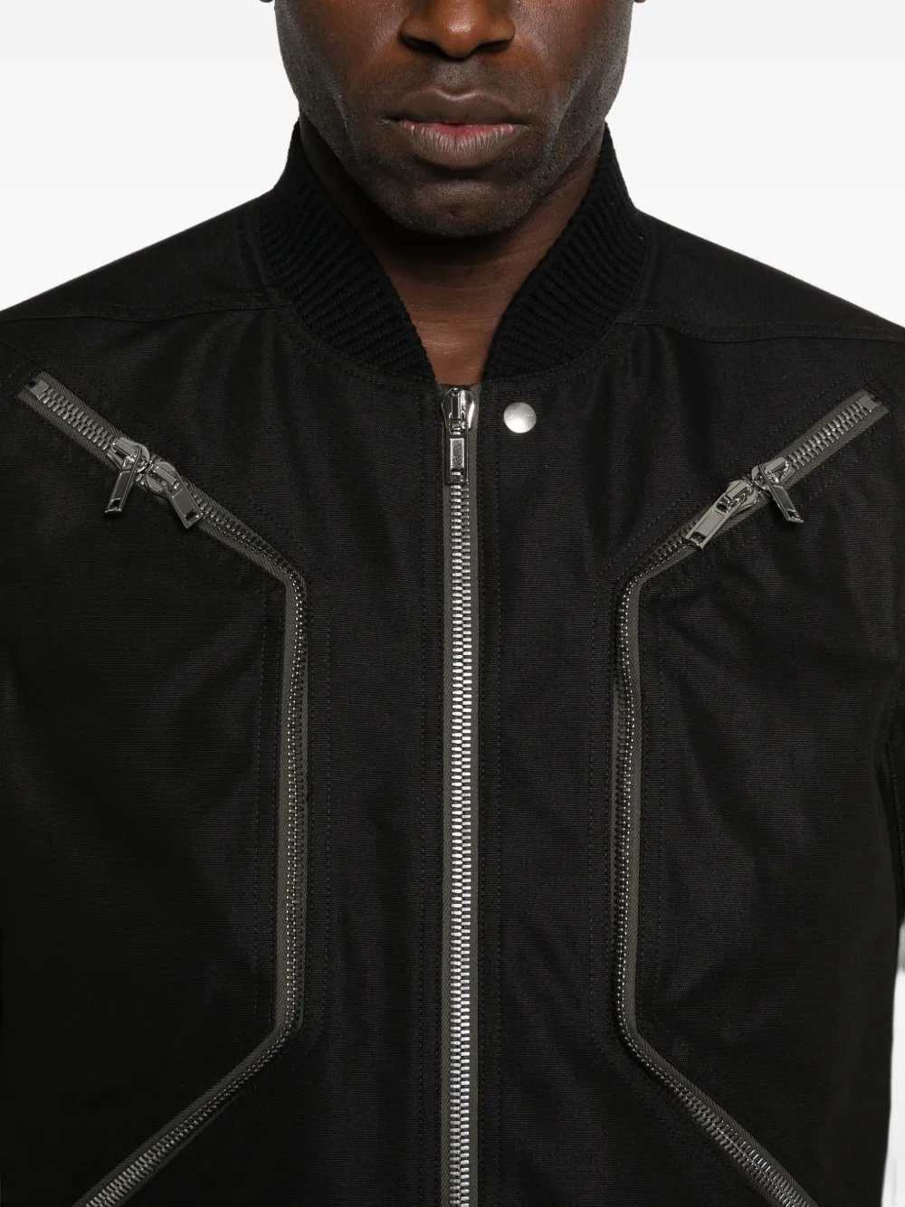 Rick Owens JACKET - Nero | f5b080815c51670171589bfff9ad0bfa740a3a3c