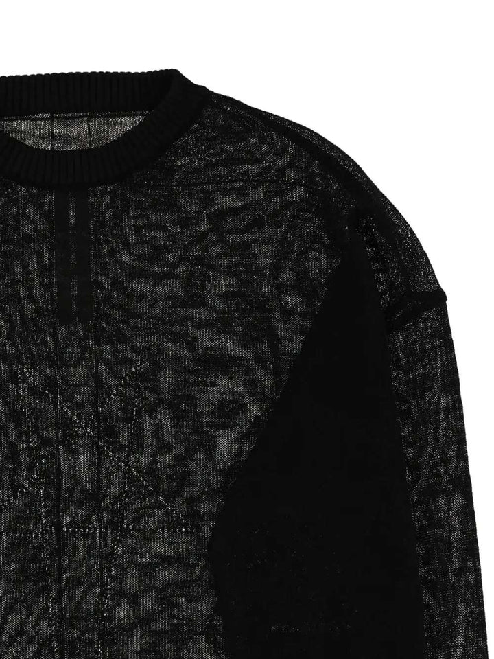 Rick Owens SWEATER - Nero | 621f1719e352253cb80ac3dff796bdc9002e33b6