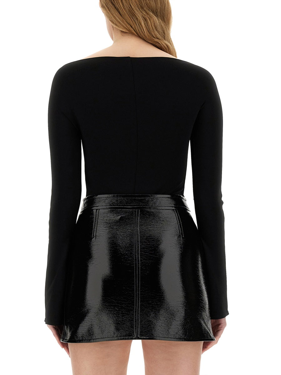 CourrèGes Top - Black | 7e5b3b64bcc9e94b60776d1321973941aad9f437