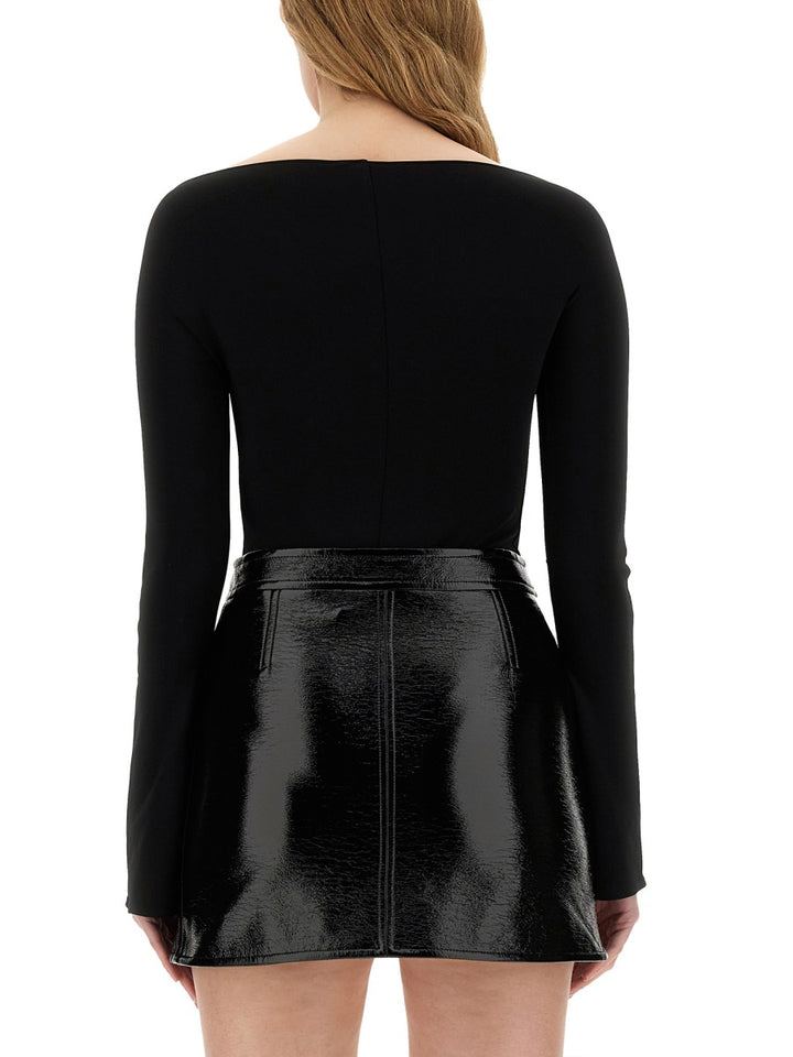 CourrèGes Top - Black | 7e5b3b64bcc9e94b60776d1321973941aad9f437