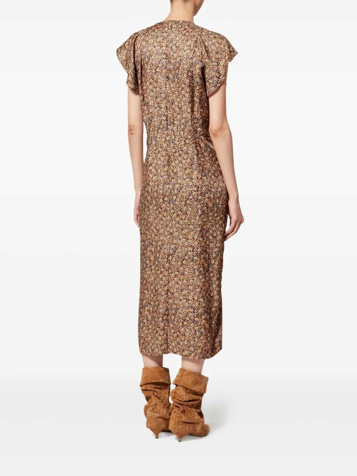 Marant DRESS - Marrone | b809e172c15a7277fa560c12b646fb51431c29f0