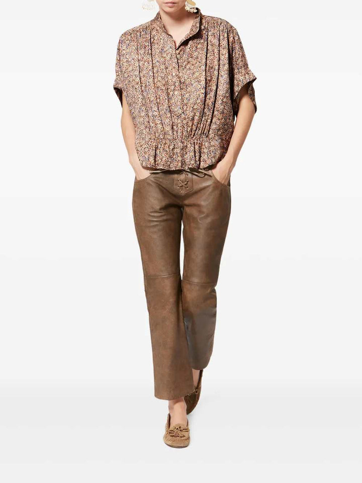 Marant TOP - Marrone | 0d84f3b81fa2d5fbb9354f3935849ebba3f8433f