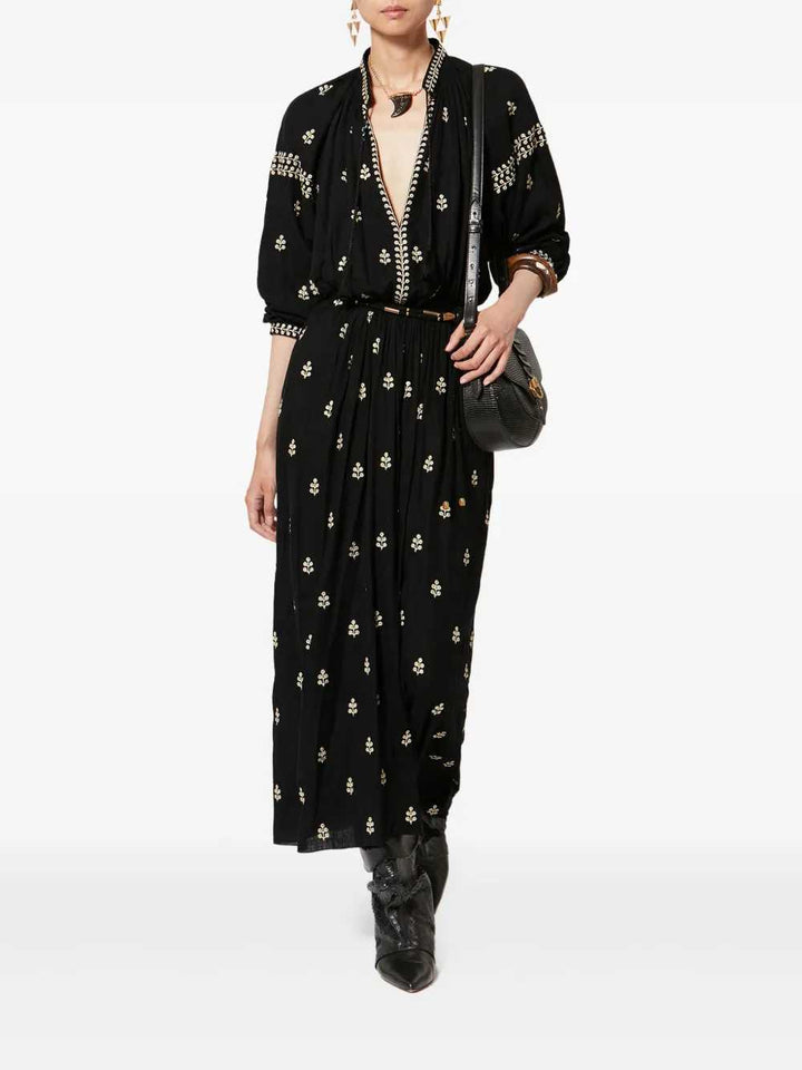 Marant DRESS - Nero | d0b159fb9ba518db3c3650c4c37fe82c8fc719ba