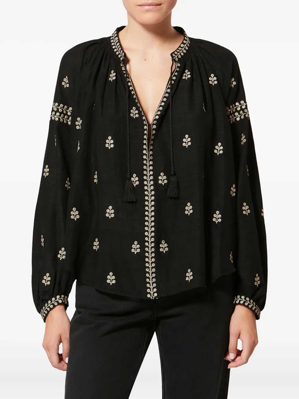 Marant SHIRT - Nero | 37cb19920b153bb87a7be24f7bc87937bf00678c