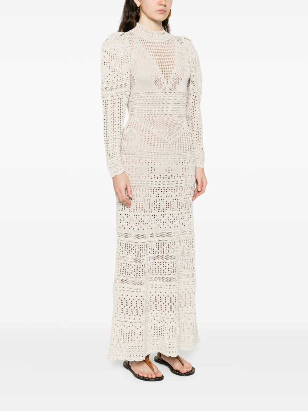 Marant DRESS - Nude & Neutrals | a1339b2c5e14174e6f574cea80c7637a6a57277e
