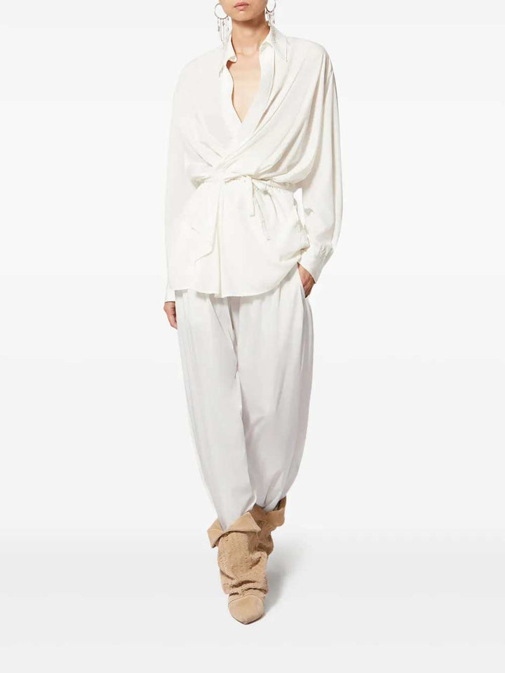 Marant PANTS - Bianco | 5df59a37718a3854fb379d6a90c3b0e2f6715c38