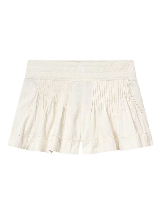 Shorts Cybila Con Pieghe