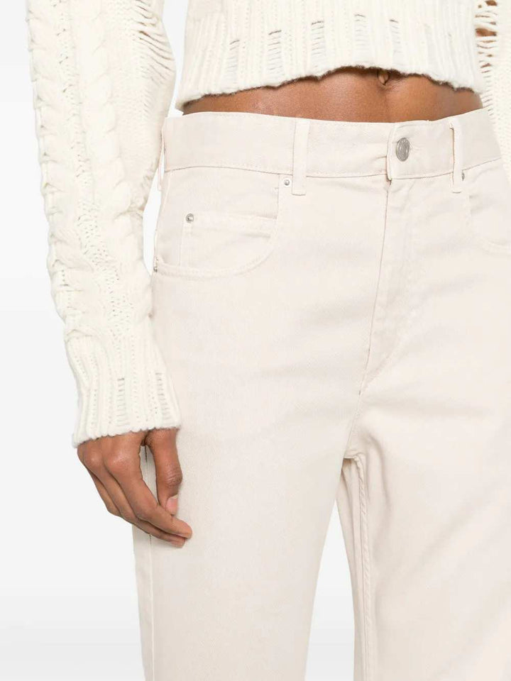 Marant Flared - Nude & Neutrals | f24bbf1abcc5de7b6930bcc99c4fd426296e5260