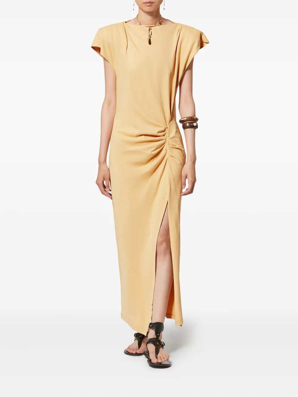 Marant Long dresses - Yellow & Orange | c30770f6f15b179e0adf6afb90b6bfa06f2d69e2