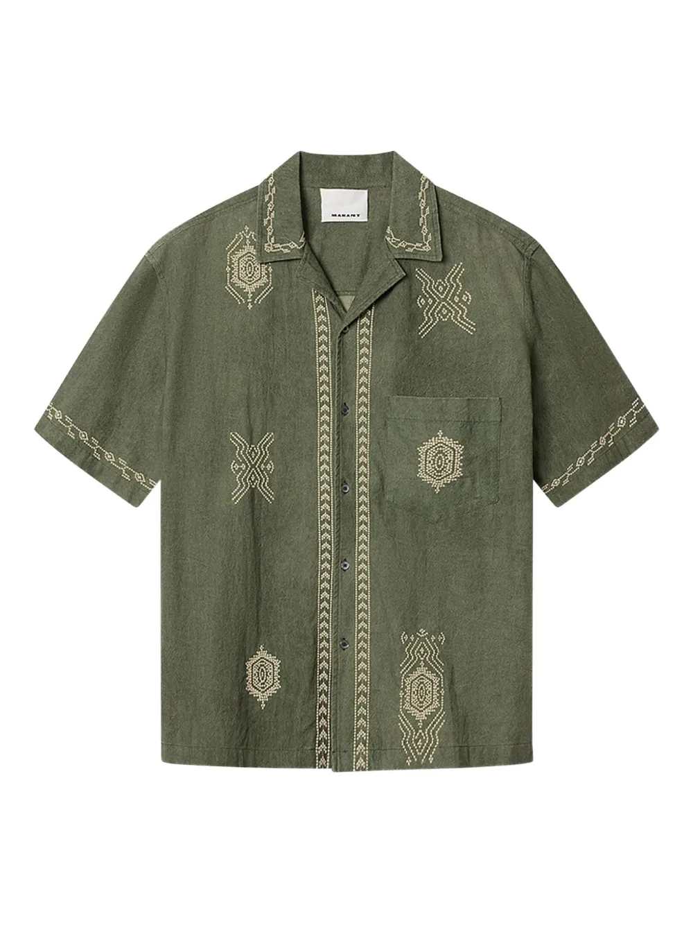 Marant SHIRT - Verde | b65028c108b23177448819f1b71d2d0a4b0d7040