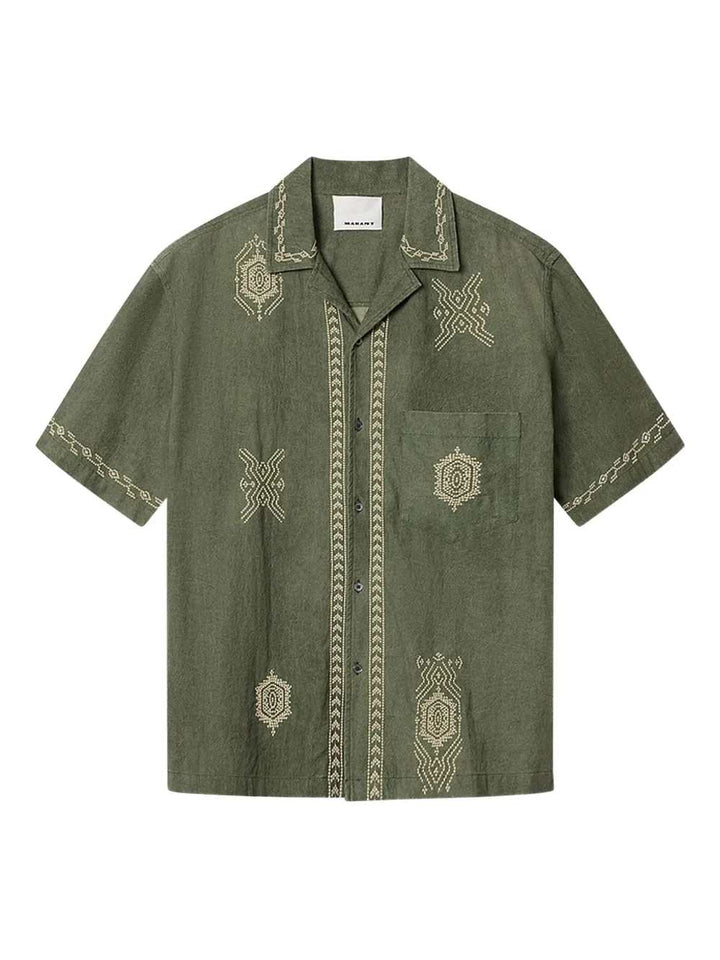 Marant SHIRT - Verde | b65028c108b23177448819f1b71d2d0a4b0d7040