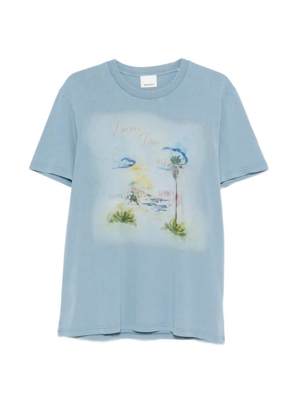Marant TSHIRT - Blu | 5c2c8e1d65a6407cac74a847d717cb922135ea8e