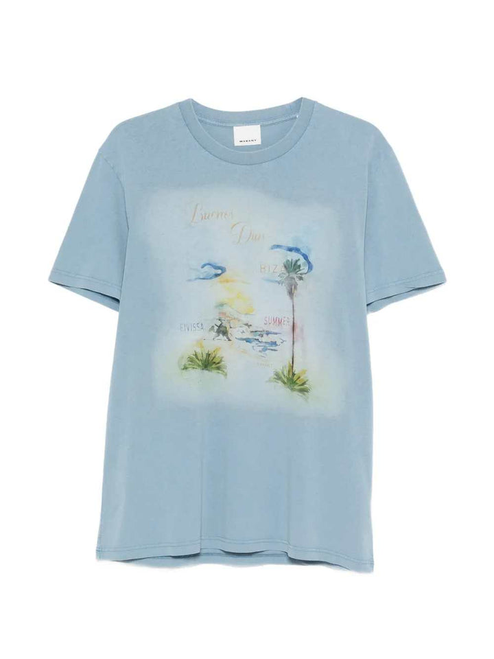 Marant TSHIRT - Blu | 5c2c8e1d65a6407cac74a847d717cb922135ea8e