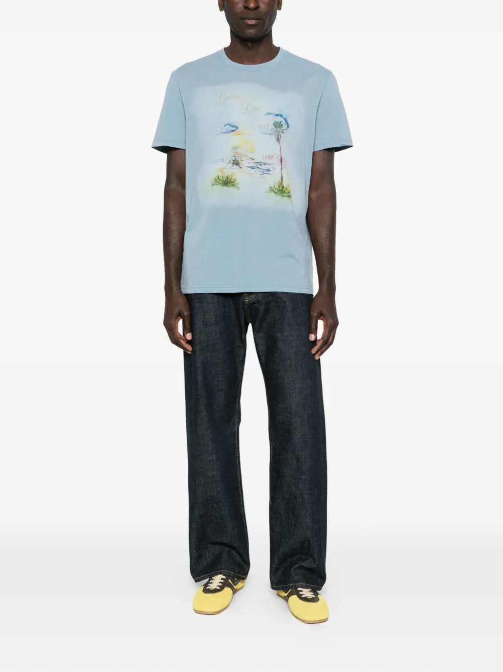 Marant TSHIRT - Blu | 6e84b347954380715960335c741adaef13851c5e