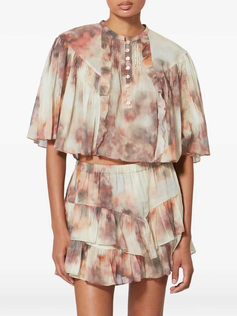 Marant ÉToile TOP - Nude & Neutrals | b48418a861027d934e7a9ccec14843c9886f7b18
