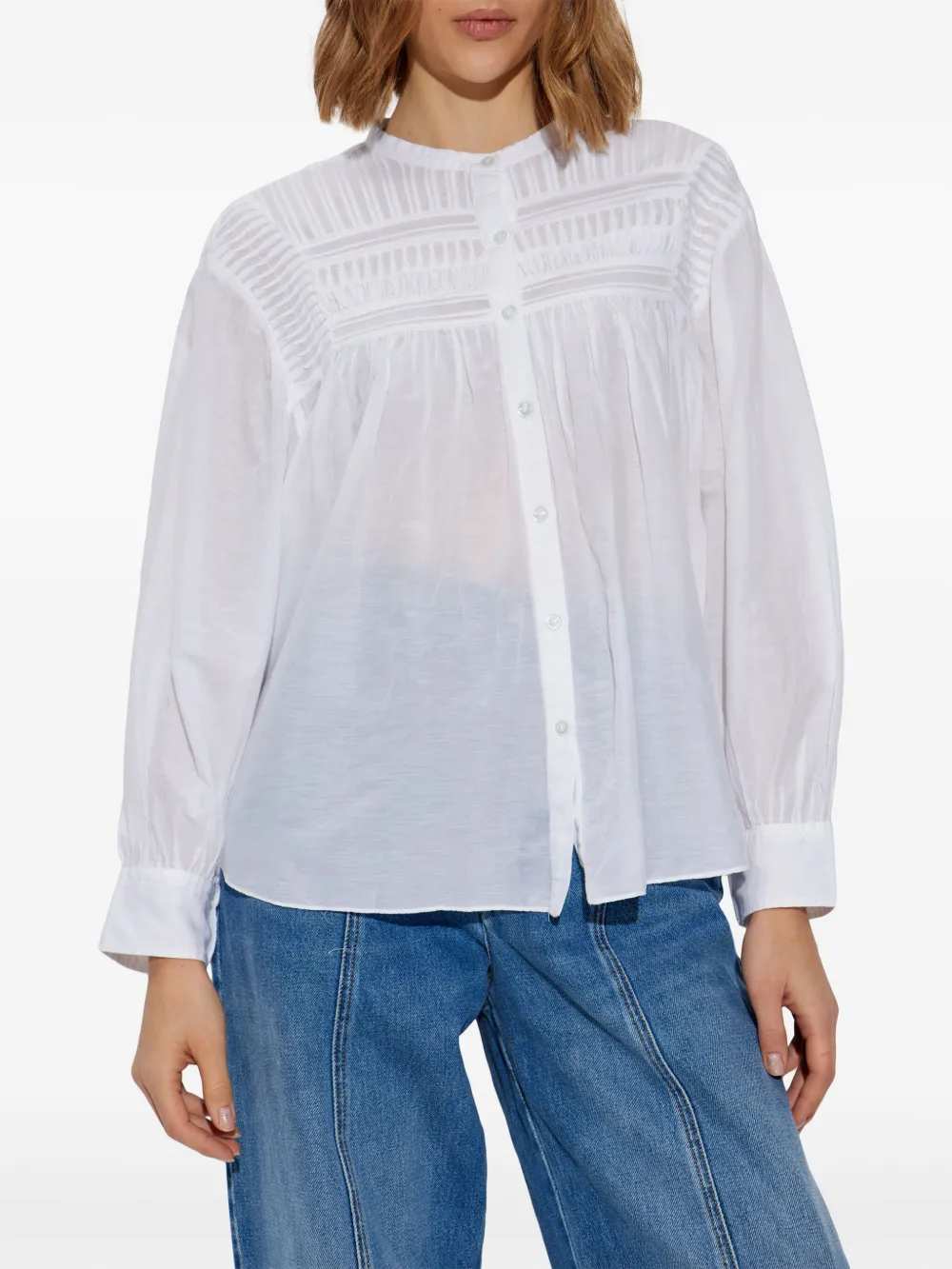 Marant ÉToile SHIRT - Bianco | b8bd31613076ca2a915d7213c7f84178784ce261