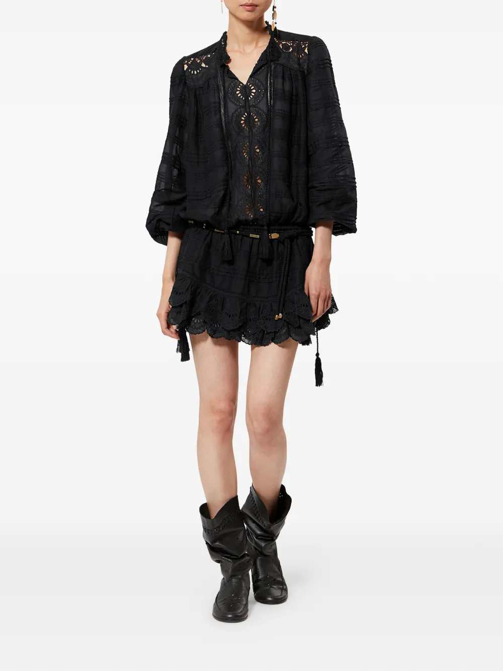Marant ÉToile DRESS - Nero | 58f13fbc24efee48f3ab7176ba3a24df199f0d48