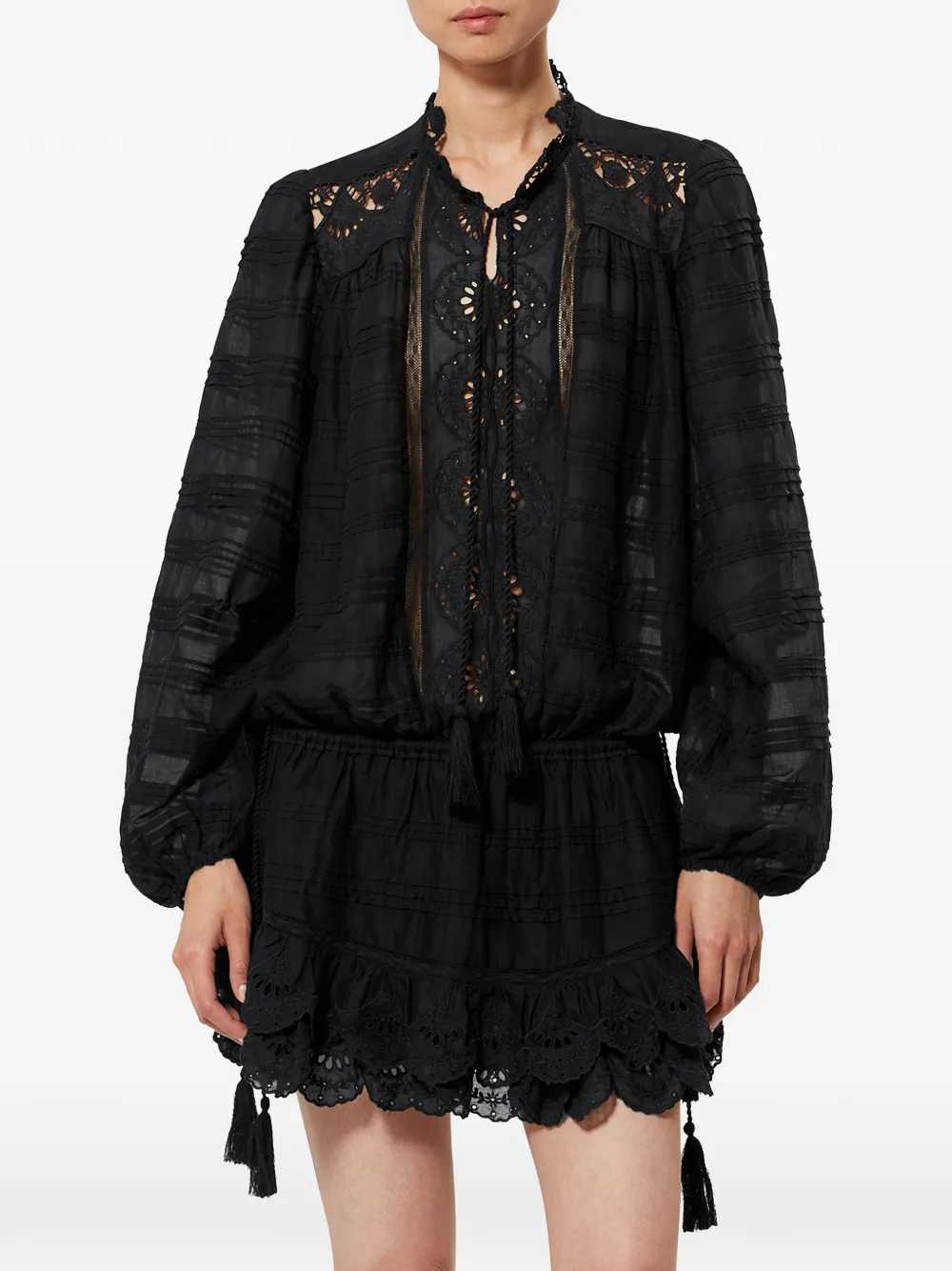 Marant ÉToile DRESS - Nero | 373a18d1ccf302d601f3bcdada0d5e933283fe30