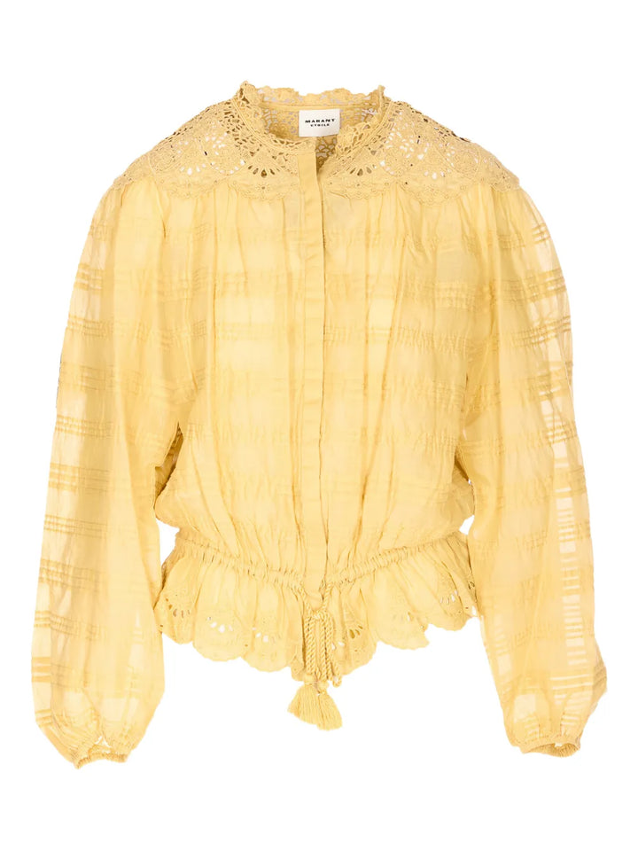 Marant ÉToile TOP - Yellow & Orange | b3c760bc87585b53e34cac1cb991705236258b62
