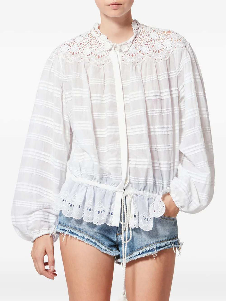 Marant ÉToile TOP - Bianco | 2838cd5b42eaf9f91eed9ea2d4b804ed6c44549f