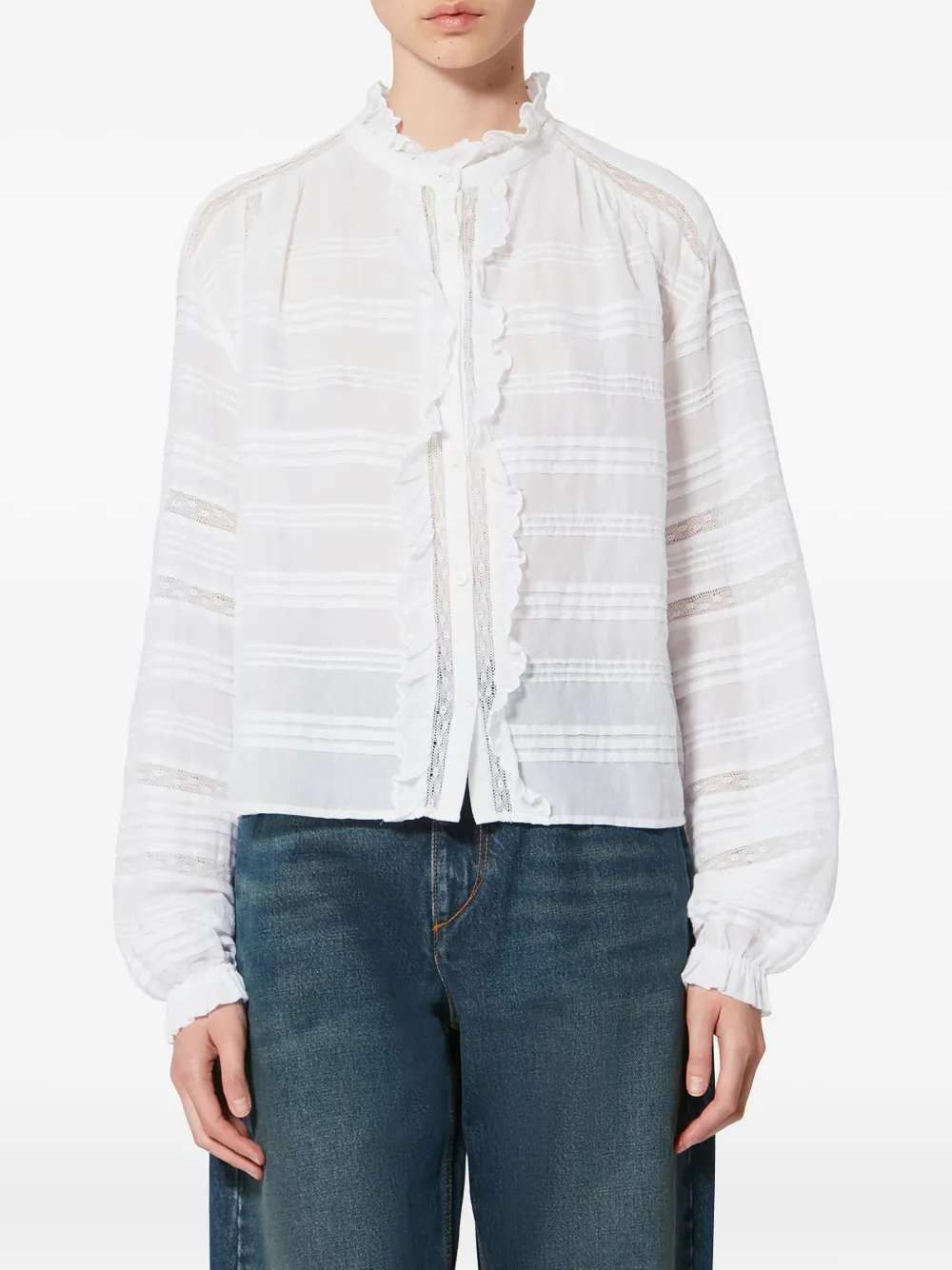 Marant ÉToile TOP - Bianco | e4c6ae8f4cc75a2e1f287ee6ec792bcbbb6149eb