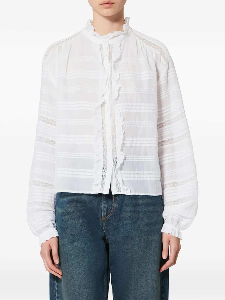 Marant ÉToile TOP - Bianco | e4c6ae8f4cc75a2e1f287ee6ec792bcbbb6149eb