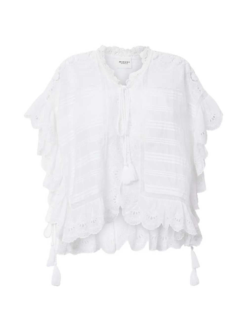 Marant ÉToile TOP - Bianco | fa4b18035a9e72cd6175014c026d9c8a6bdc38e2
