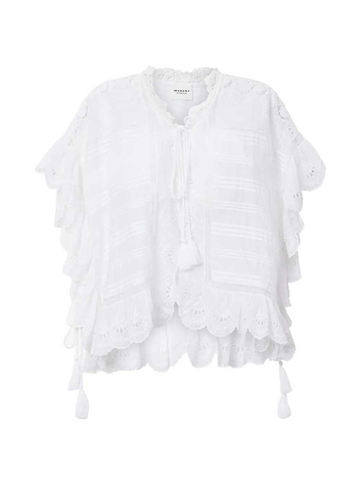 Marant ÉToile TOP - Bianco | fa4b18035a9e72cd6175014c026d9c8a6bdc38e2