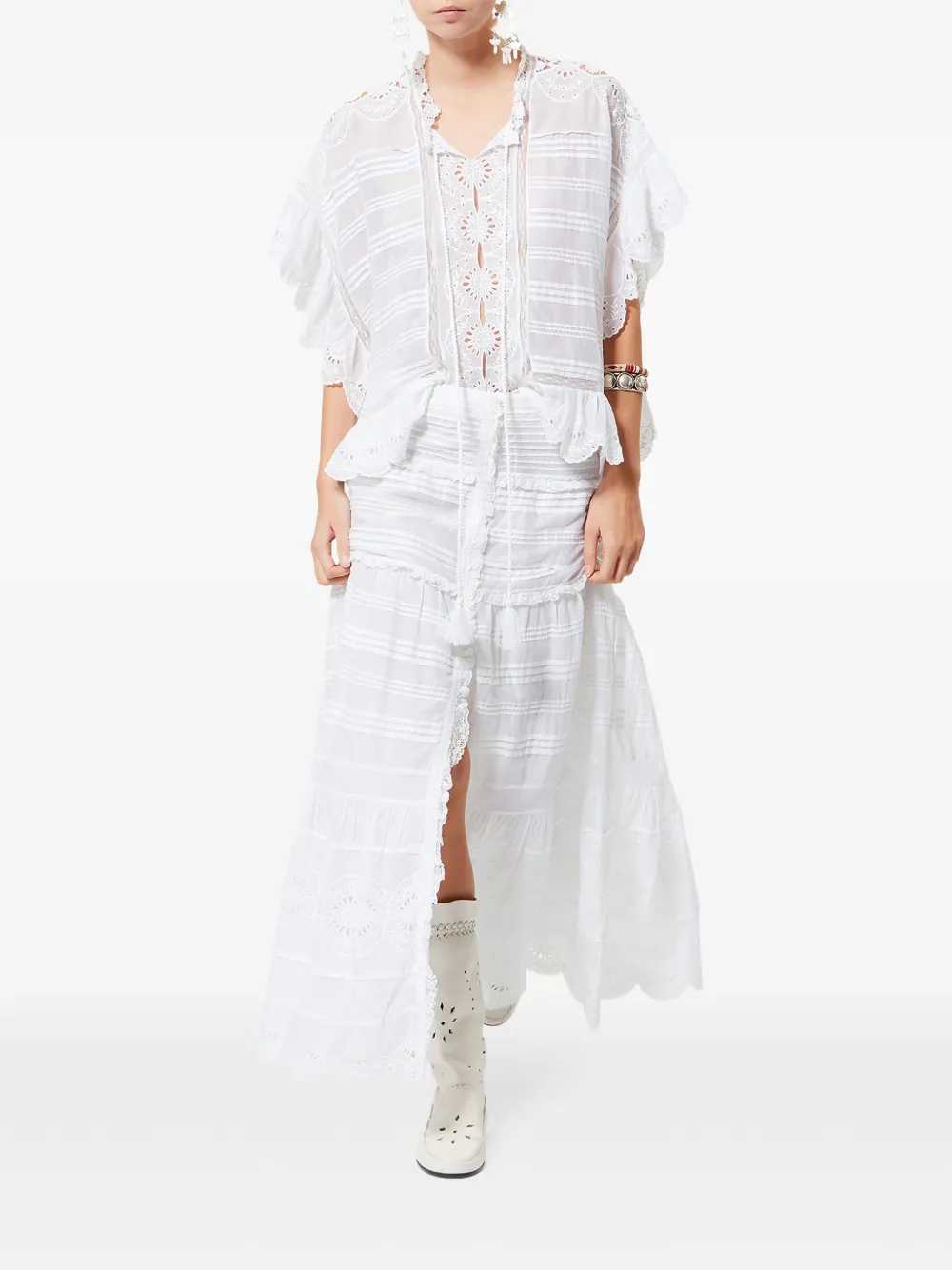 Marant ÉToile TOP - Bianco | 74ebbd5b42f8f757881ad203802758145f9aa7a2