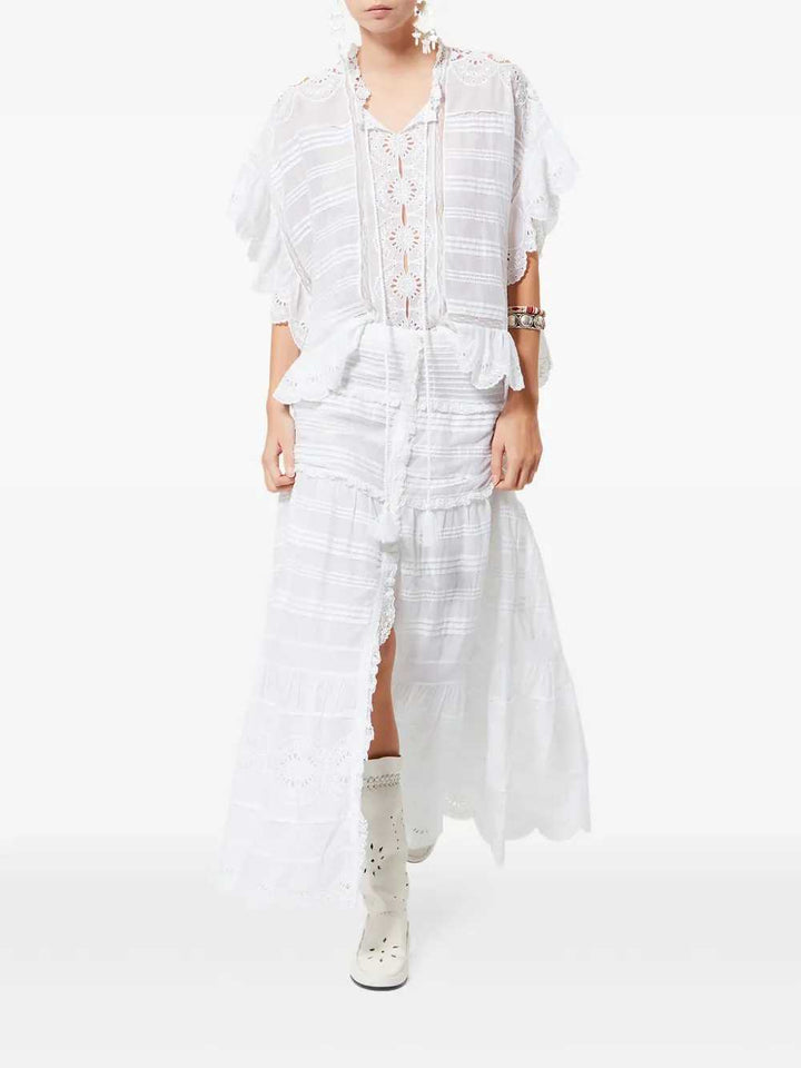 Marant ÉToile TOP - Bianco | 74ebbd5b42f8f757881ad203802758145f9aa7a2