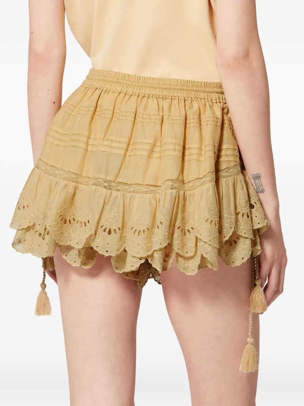 Marant ÉToile SKIRT - Nude & Neutrals | fa5a42816e9e01b21e5f1faf051109842209dc9c