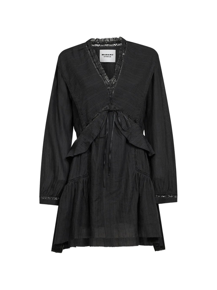 Marant ÉToile DRESS - Nero | 66d4b498570ac90fcb27b8c2ad84778e8dfbd971