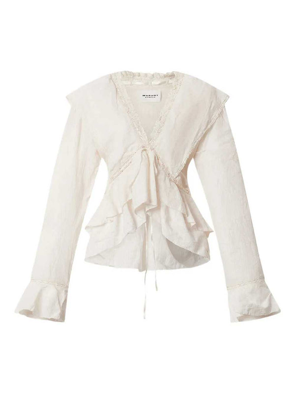Blusa Damienne Con Ruches