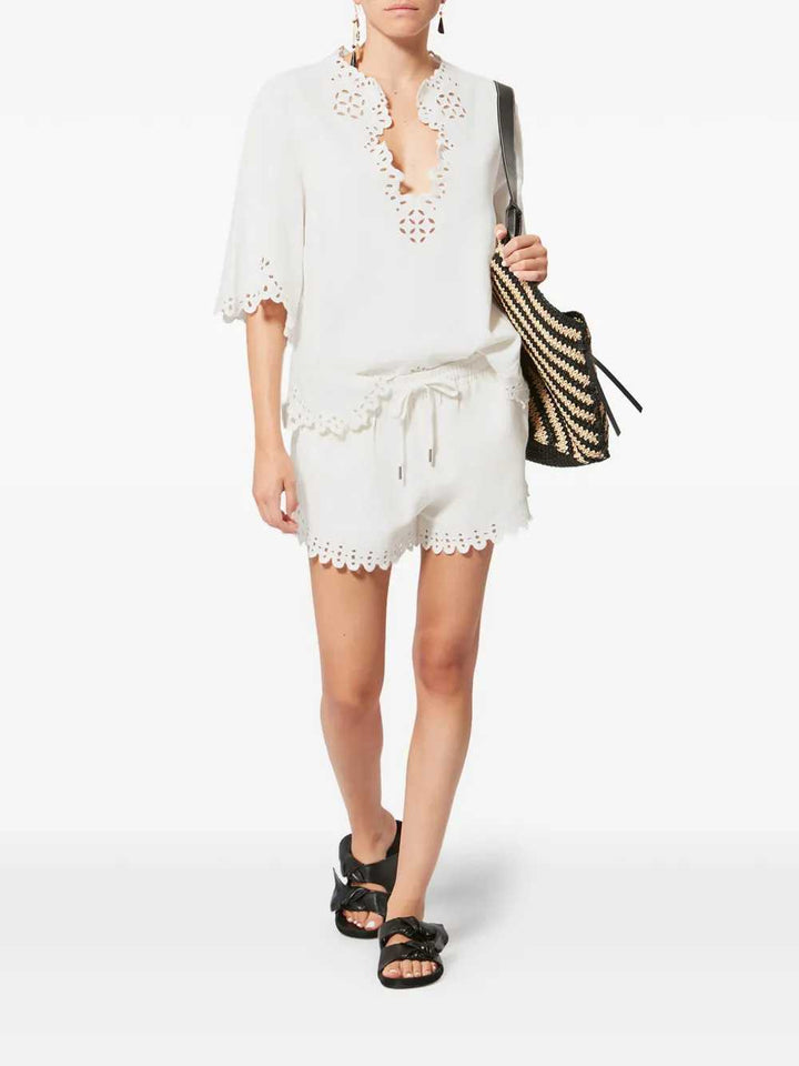 Marant ÉToile TOP - Bianco | 18219d3ee73a53d0158b55ad0ac3a775a585f094