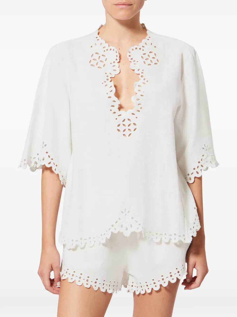 Marant ÉToile TOP - Bianco | 6cb1ba26446b5898deaf7dd80513279763f6cc66