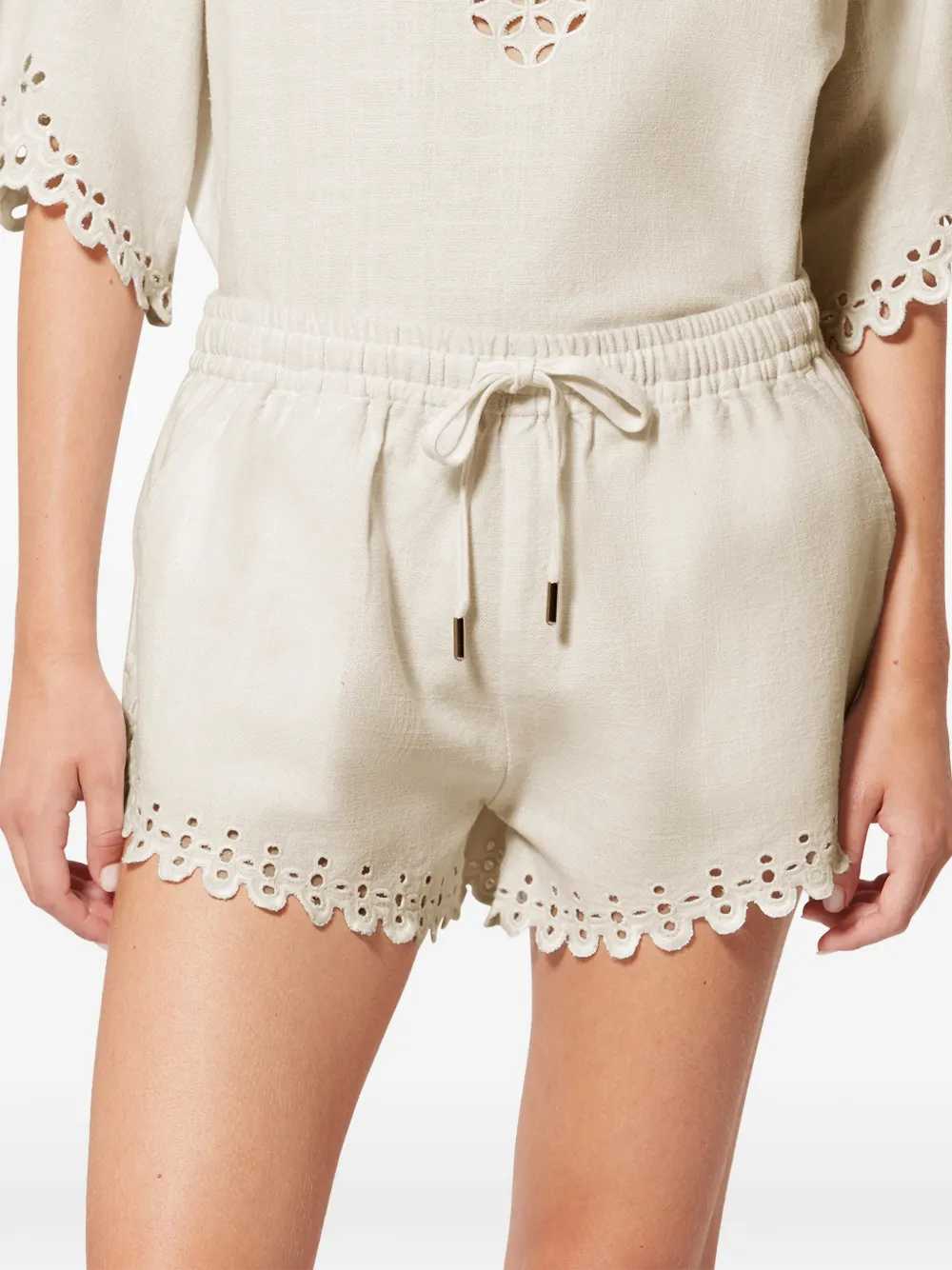 Marant ÉToile SHORTS - Bianco | 4e4ef50a29f17693b1ab852ba2ac4d51356a2aa6