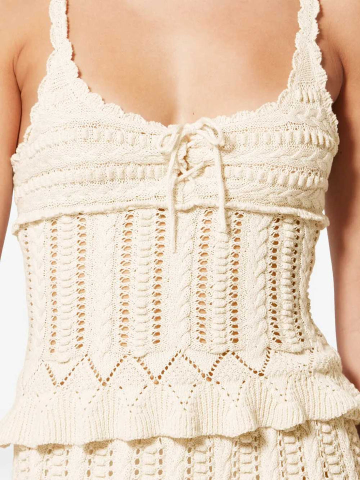 Marant ÉToile TOP - Nude & Neutrals | 0f886bb4e59ff10bba12114e72560869b6d1d6f8