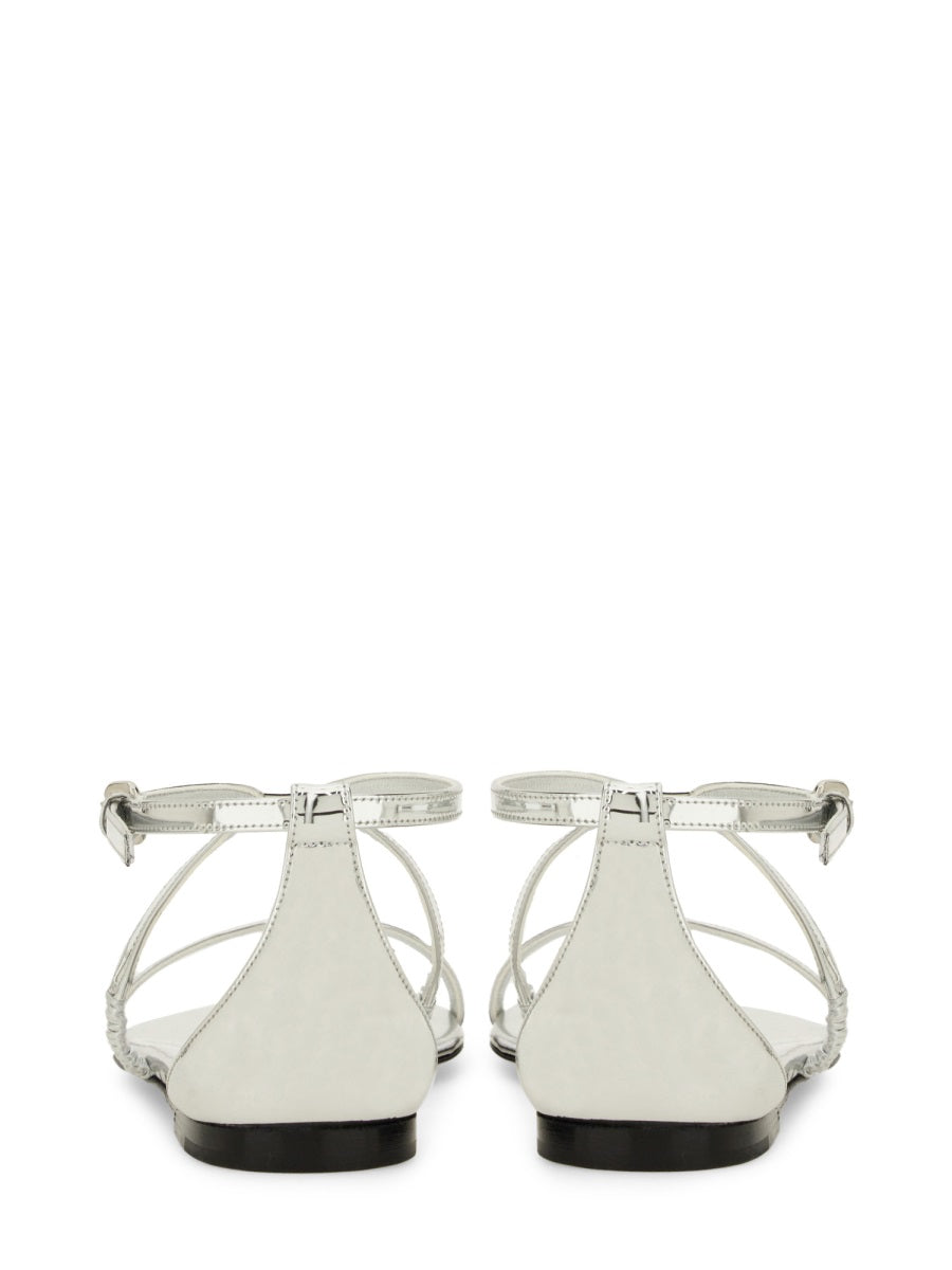 Alexander McQueen Sandali - Argento | Wanan Luxury