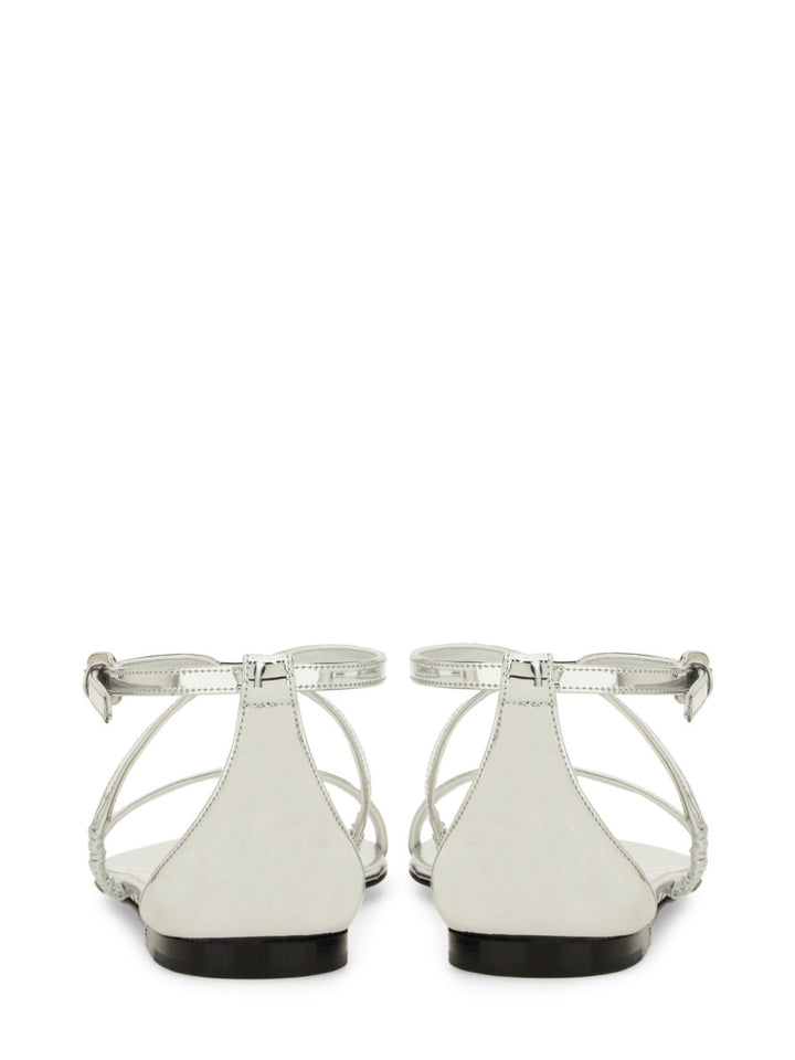 Alexander McQueen Sandali - Argento | Wanan Luxury