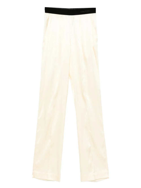 Pantaloni Con Fascia Di Velluto