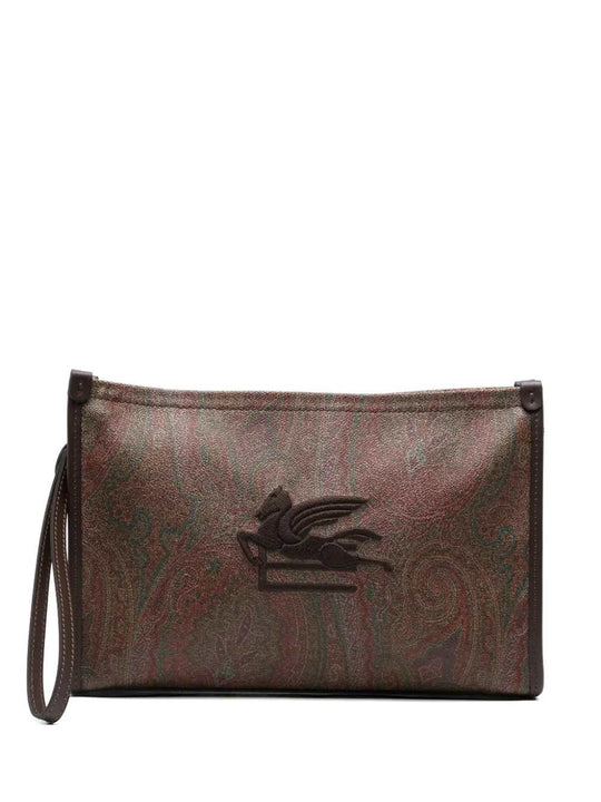 Pochette Con Motivo Paisley Pegasus