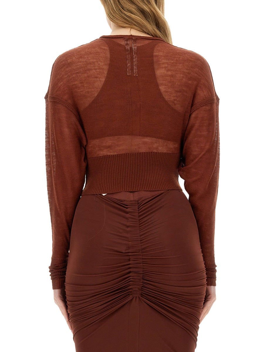 Rick Owens Top - Rosso | Wanan Luxury