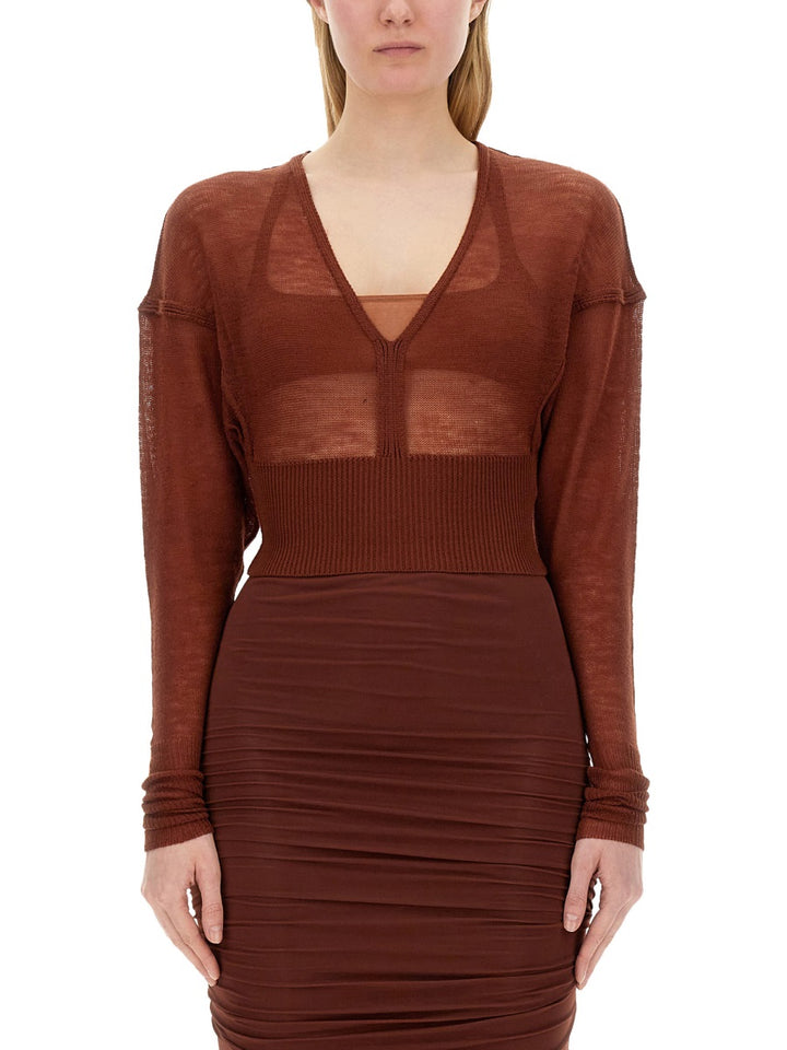 Rick Owens Top - Rosso | Wanan Luxury